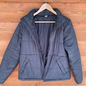 REI Black Insulated Puffer Jacket